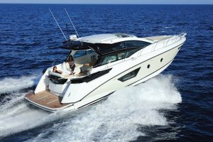 The Beneteau Gran Turismo 46 effortlessly cuts through the waves