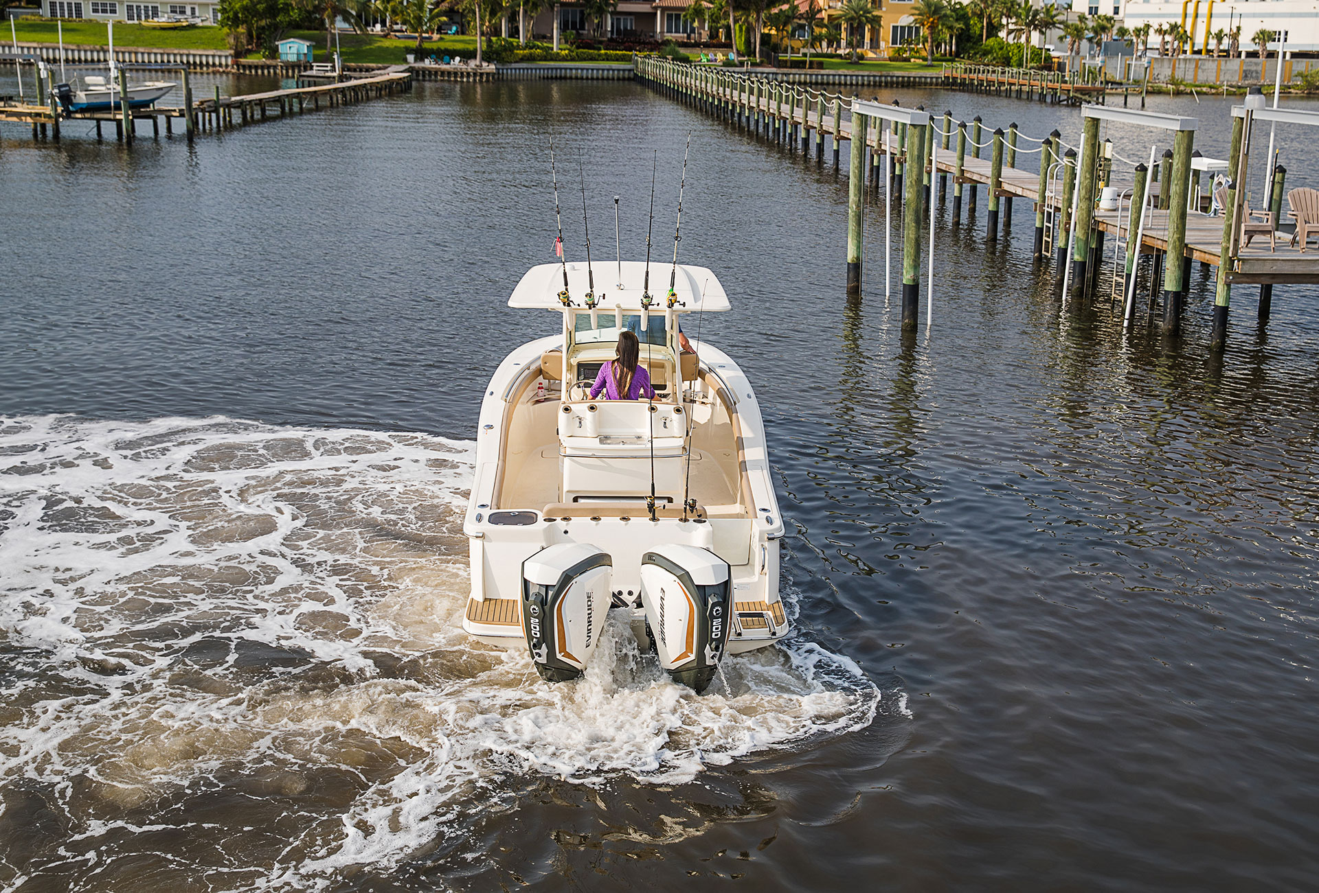 yacht joystick control