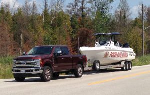 Ford F150 Towing Safety Boat