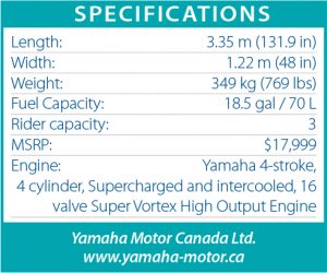 Yamaha1800 Specs