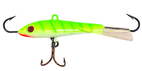 Northland Fishing Tackle: 1/8oz Puppet Minnow glo perch