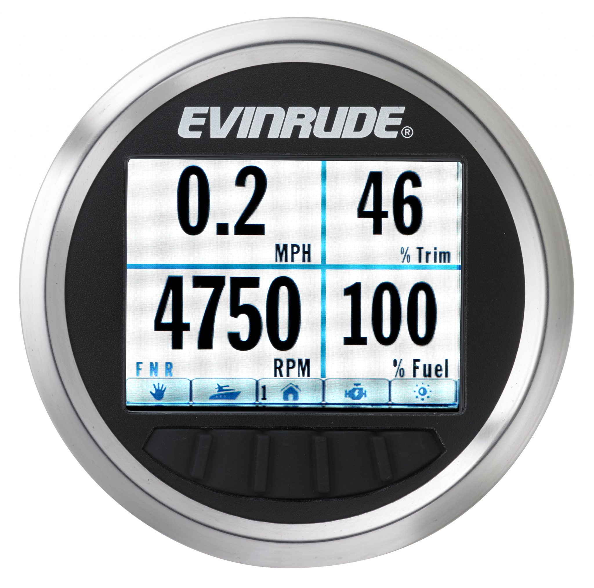 Evinrude Releases New Nautilus Engine Gauges