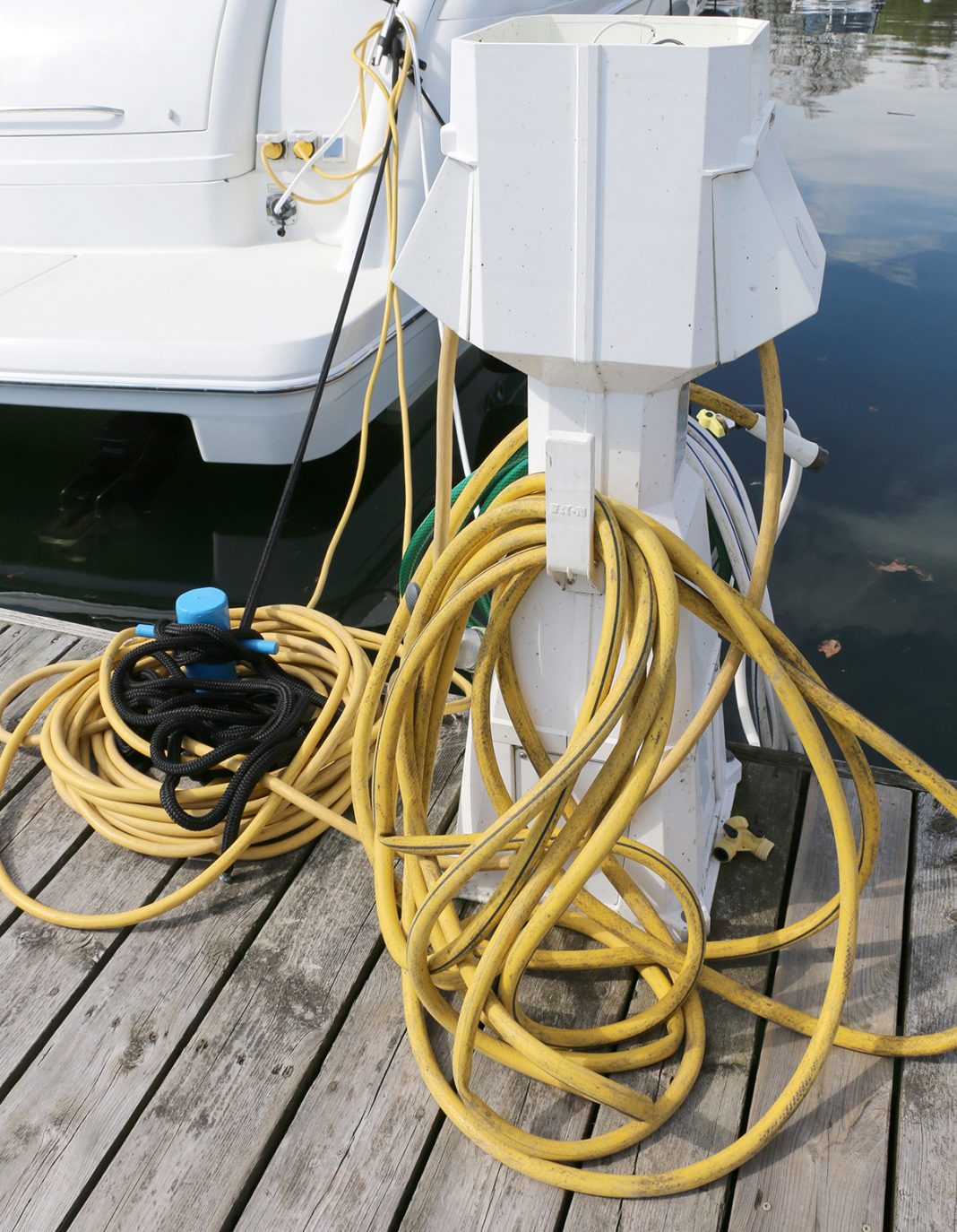 sailboat shore power amps