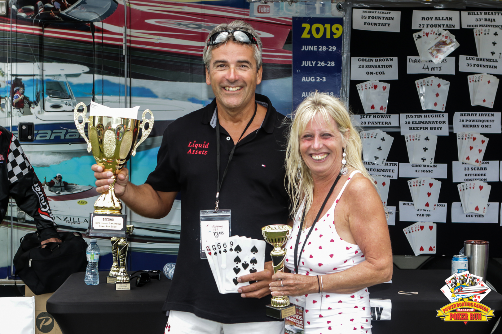 1000 Islands Gananoque Poker Run Winners Power Boating Magazine