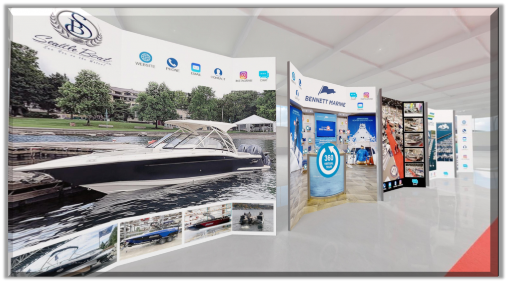 Seattle Boat Show 3D Booth