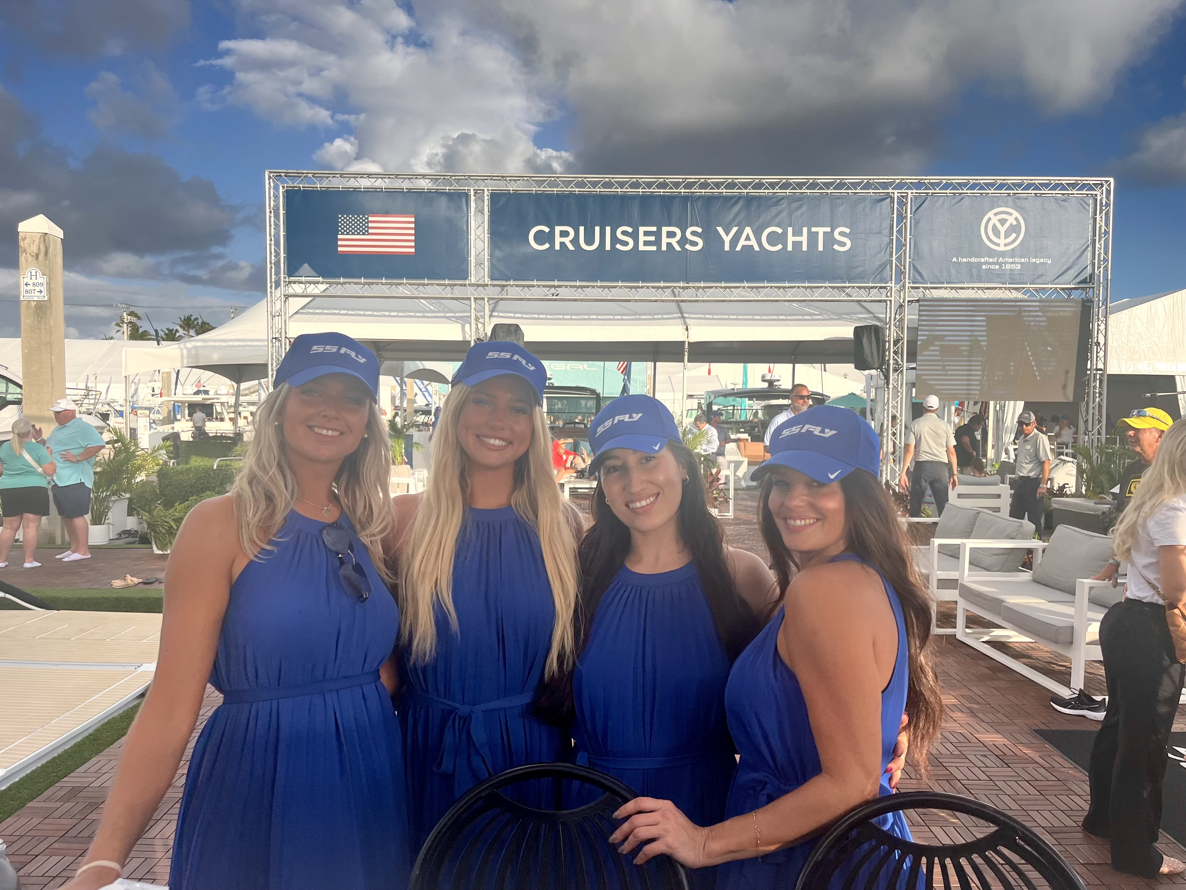 Cruiser Yachts Crew Fort Lauderdale International Boat Show