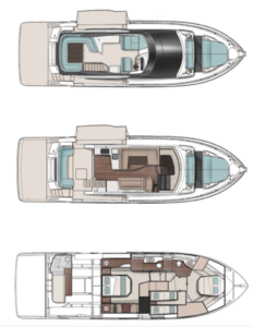 Cruisers Yachts floorplan